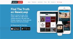 Desktop Screenshot of getnewsloop.com
